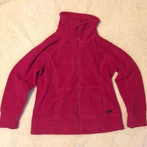 Calvin Klein performance pink fleece jacket XL